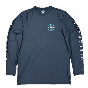 Billabong UV Surf Men's Loose Fit Surf Shirt UPF 50+ Sun Protection Black Sz XL